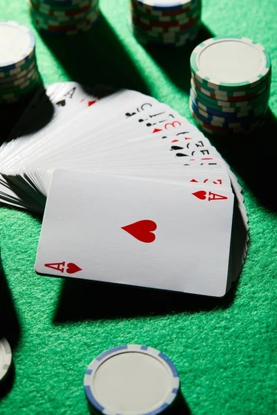 Live football and casino game selection display